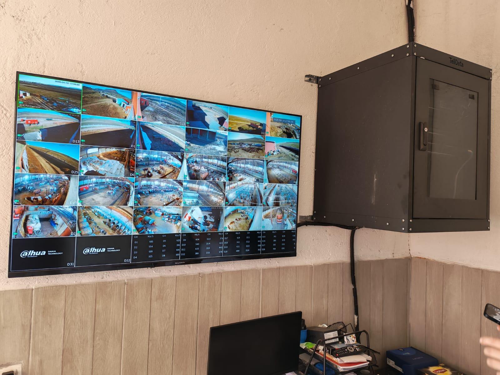 Kars Selim Büyükbaş Çiftlik Güvenlik Kamerası Kurulumu | Lopus Bilişim Ankara